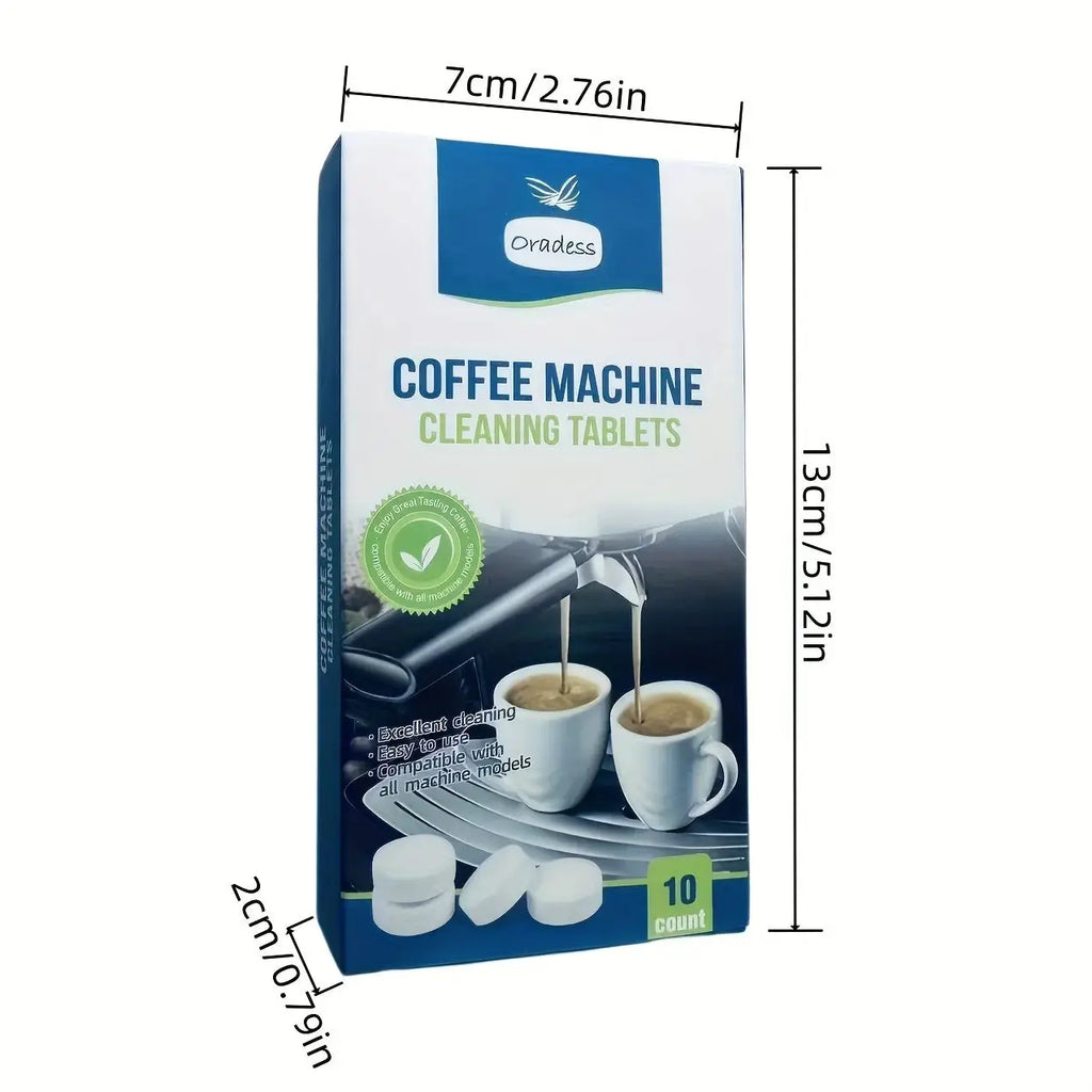 Coffee Machine Cleaning Tablets – Descaler for Espresso & Automatic Machines
